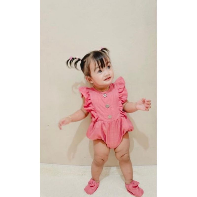 Baju Setelan Bayi Perempuan Jumper set Bandana Sepatu MADELINE/CELLY/SCARLETTE