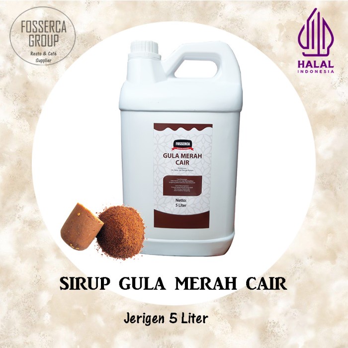 

[BERAT ASLI] GULA MERAH AREN CAIR / GULA JAWA CAIR - 5 LITER