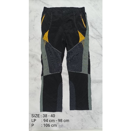 celana outdoor second " MOUFLON " size 38 - 40