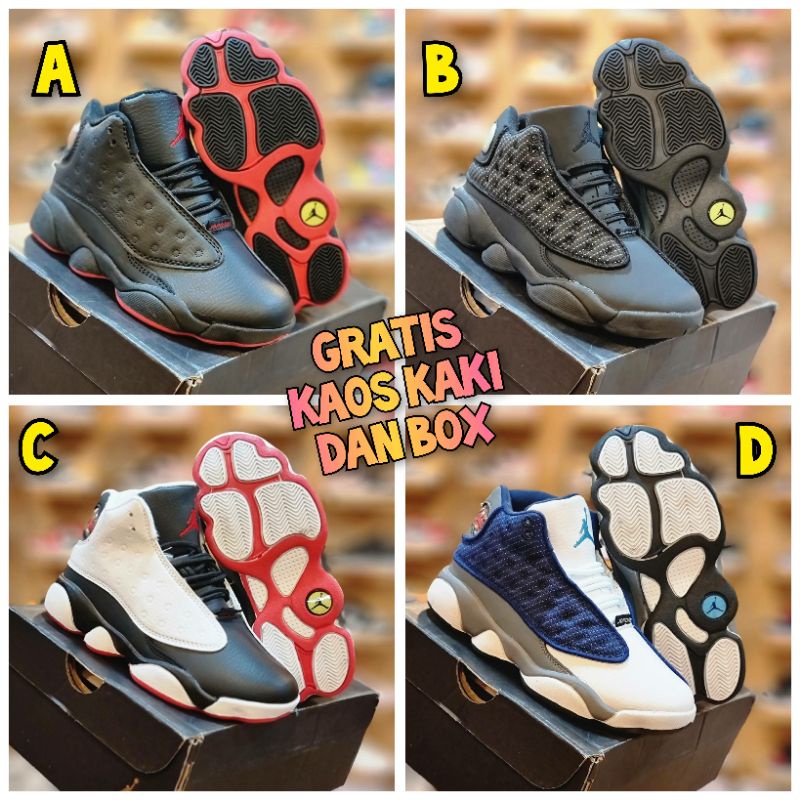 Sepatu anak Jordan 13 laki-laki dan perempuan