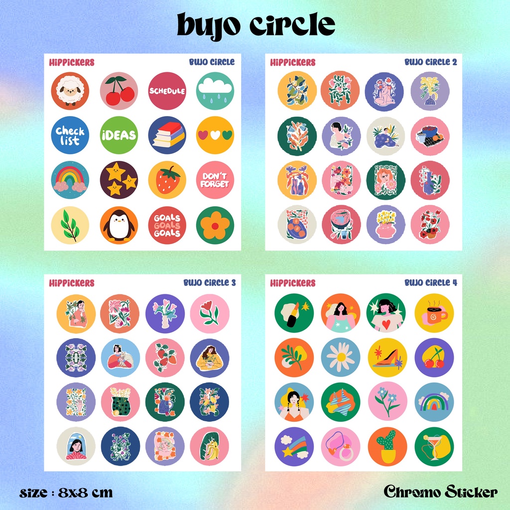 

(hippickers) Bujo Circle