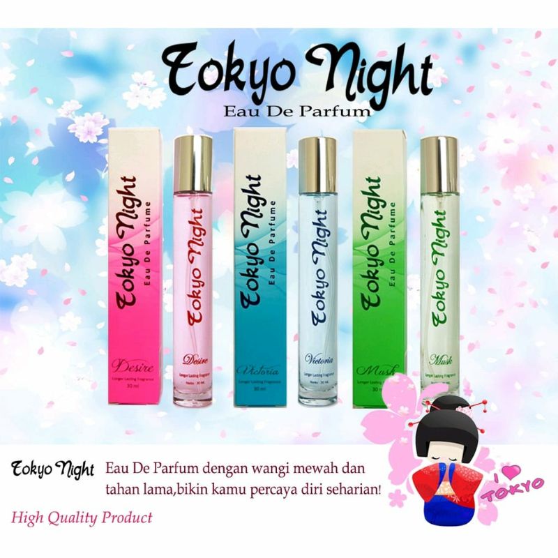 TOKYO NIGHT 30ml Eau De Parfum EDP ~ Original 100%