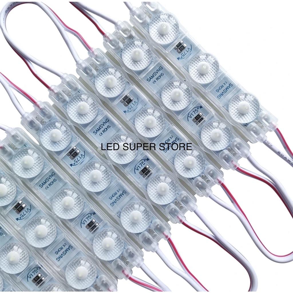 [100pc] LED Module Ultrasonic Waterproof 7316 12v Neonbox | Modul 3LED