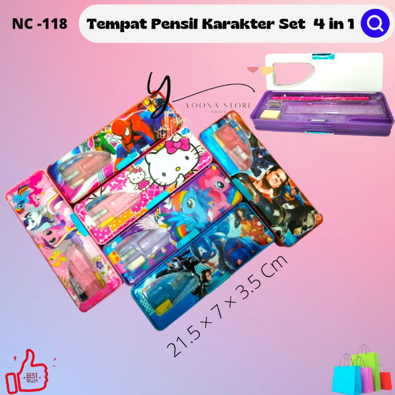 

Tempat Pensil magnet jendela kaca set NC-118