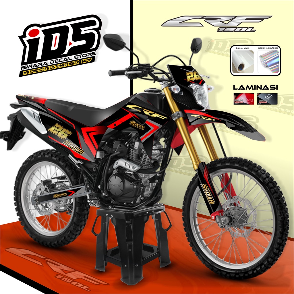 Decal CRF 150 L Full Body Stiker CRF 150L Full Body Dekal CRF 150L CF008