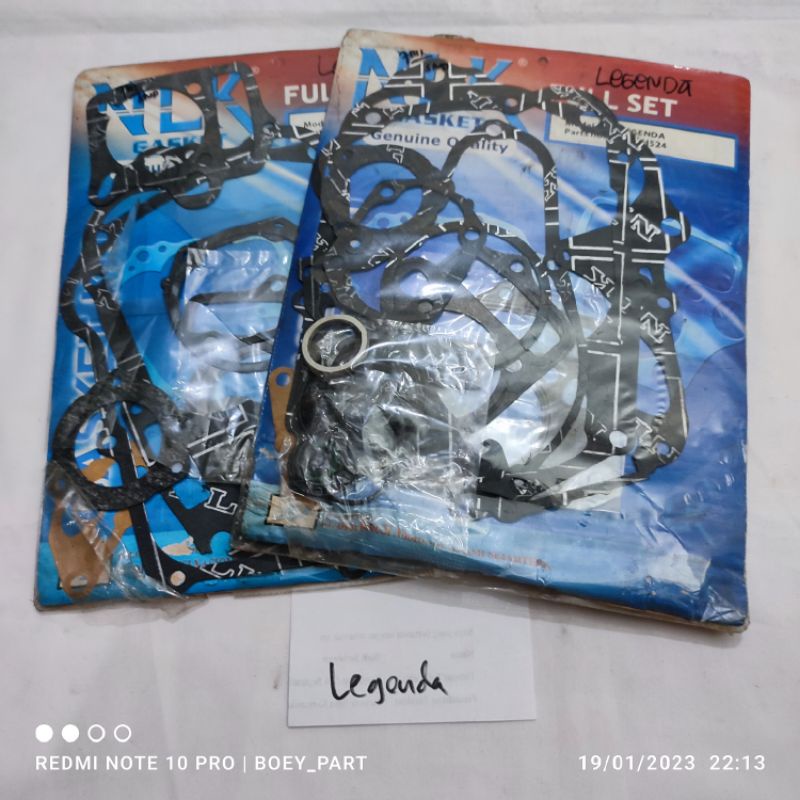 Paking gasket fullset full set honda Astrea grand legenda 2 supra fit kfl non original NLK