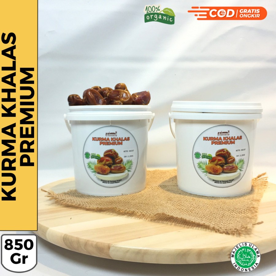 

Kurma khalas / kurma al qasim manis legit premium special ramadhan 850gr