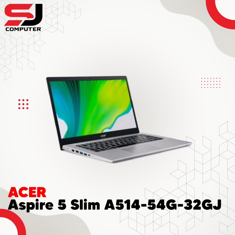 Acer Aspire 5 Slim A514-54G-32GJ Core i3 1115G4 8GB 512GB MX350 14&quot;W11