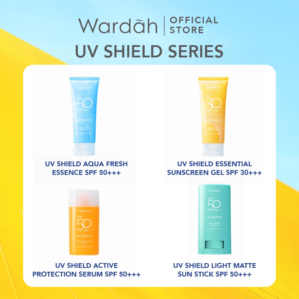 ❤️ Cloudy ❤️ WARDAH UV Shield SPF 30 PA +++ Essential Sunscreen Gel | wardah  Aqua Fresh Essence  spf50