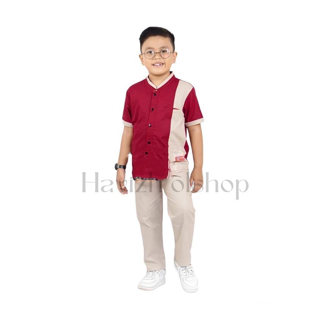 Setelan baju muslim anak laki-laki 1-12 tahun // fashion muslim anak terbaru