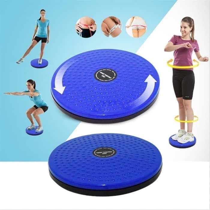Alat Olahraga Waist Twisting / Piring Senam Pengecil Perut