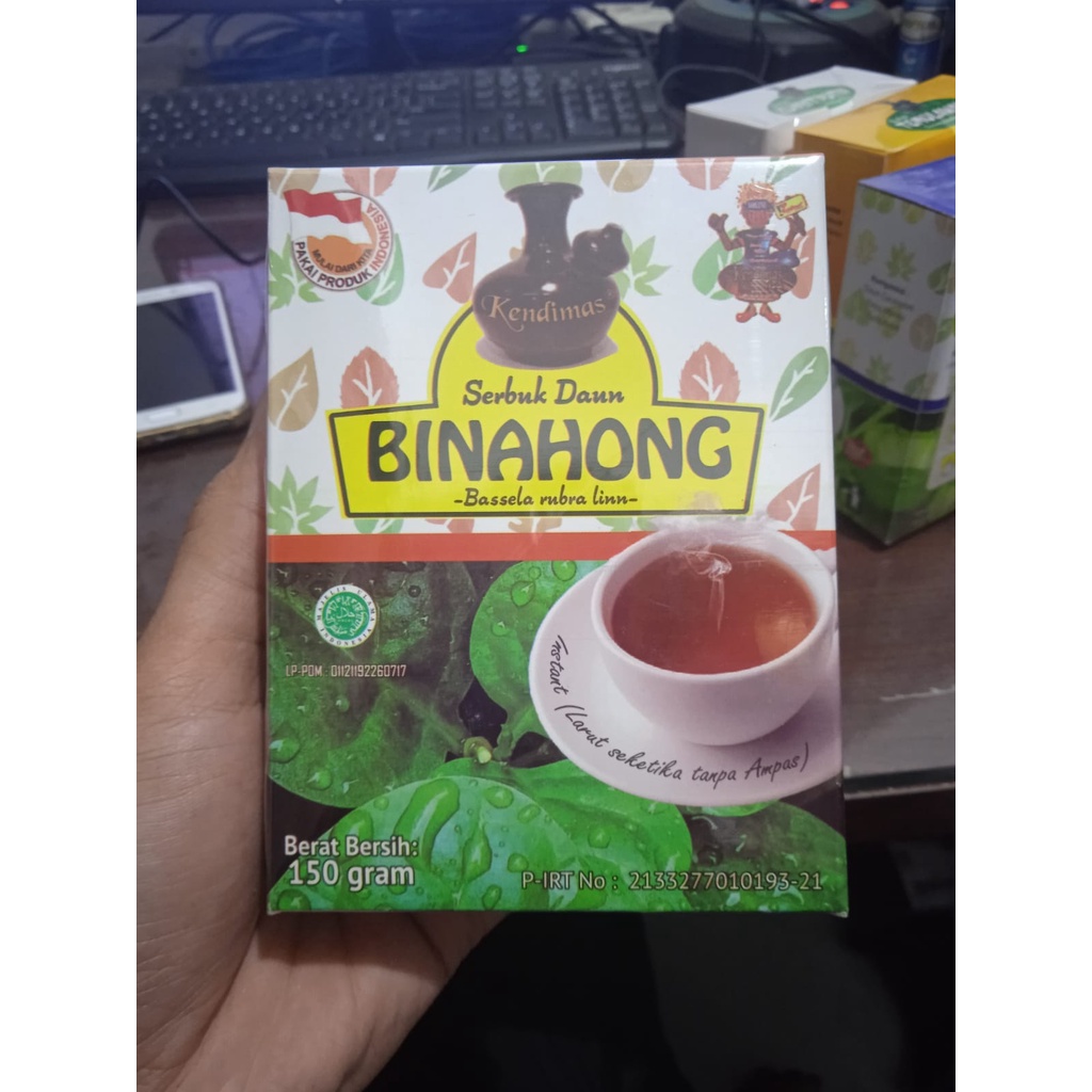 

Daun Binahong Serbuk Instant Herbal Kendi Mas 150 Gr