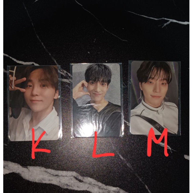 [OFFICIAL] PHOTOCARD SEVENTEEN DK DOKYEOM FACE THE SUN FTS SEUNGKWAN SEMICOLON DINO