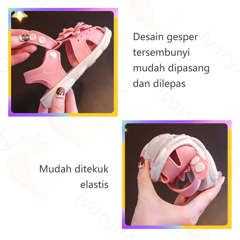 Ivorybaby Sandal anak perempuan lucu Sandal anak cewek Sepatu sandal anak