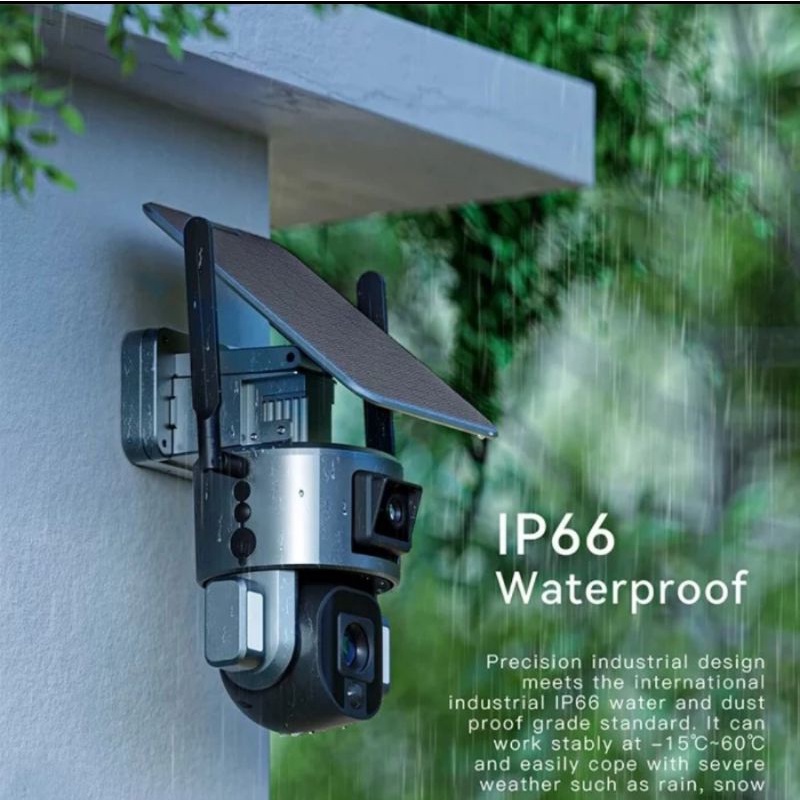 CCTV 4G cell solar Kamera Panel Surya outdoor