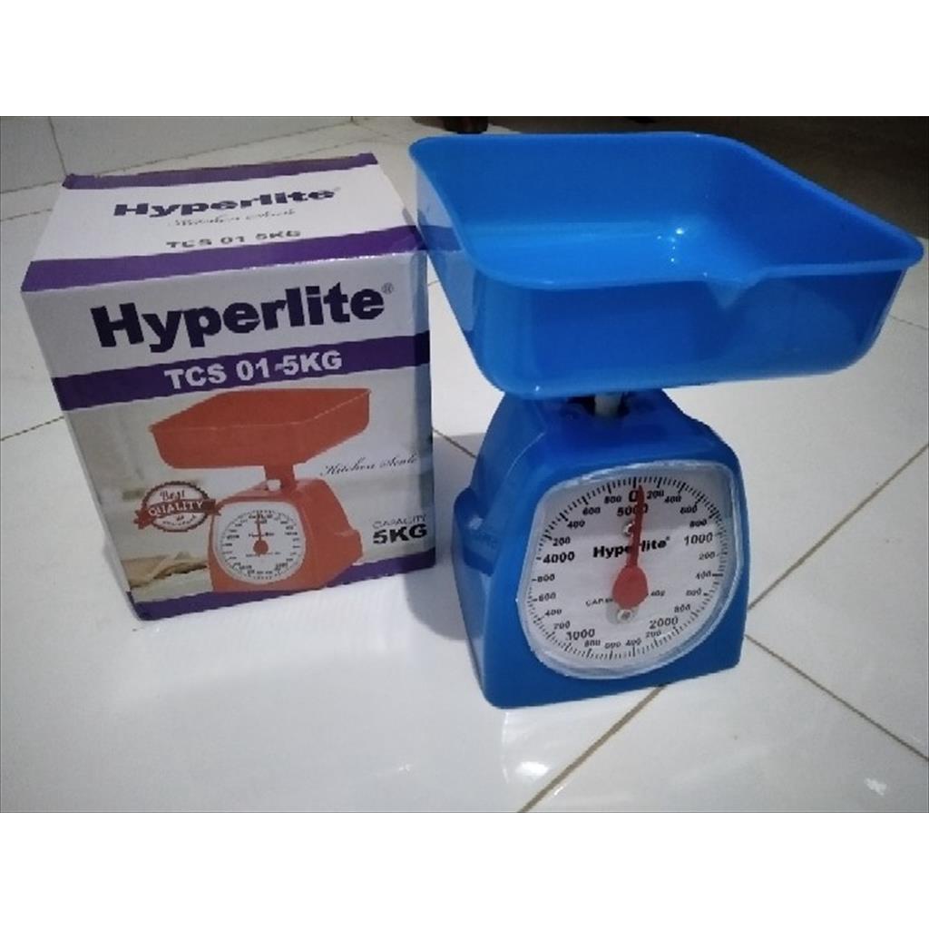 LS 965 - Timbangan Kue Dapur Kitchen Scale Analog Manual Kapasitas 5 KG Hyperlite TCS 01