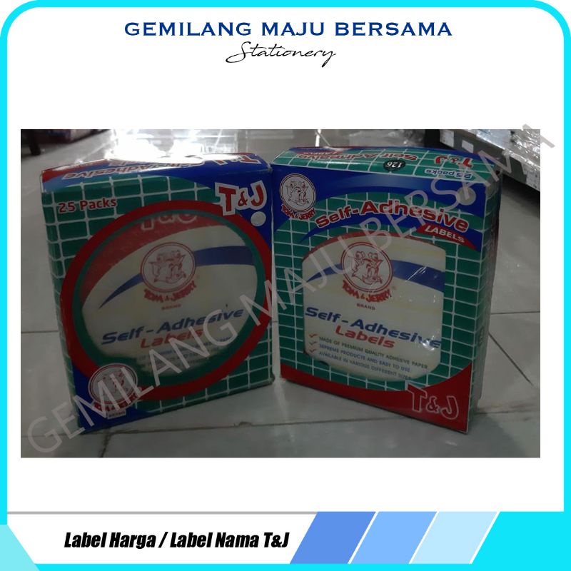 

Label Harga Tom and Jerry T&J