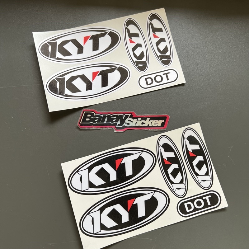 Sticker Helm Stiker KYT Set Princutt