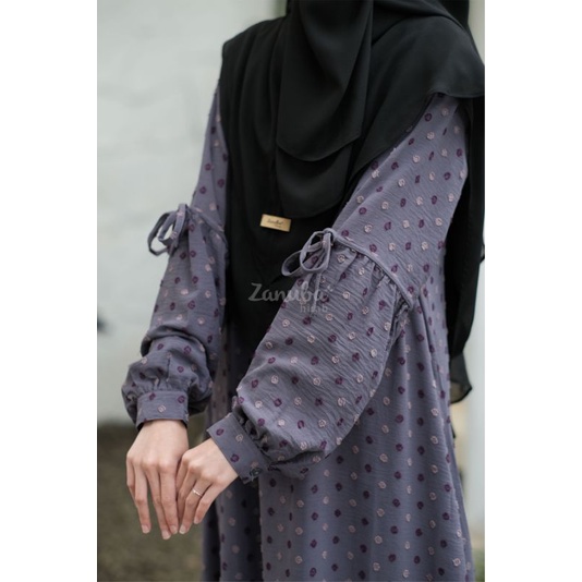 Dots Two tone Zanuba Gamis