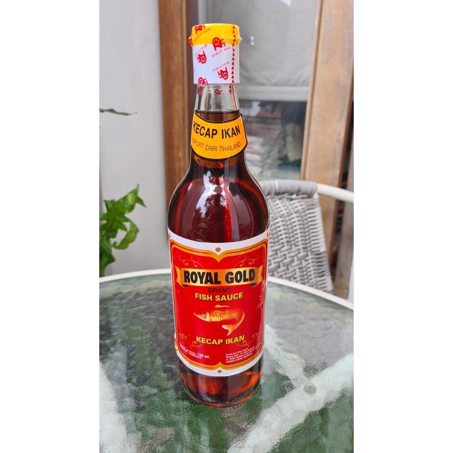

royal gold brand fish sauce kecap ikan 725 ml