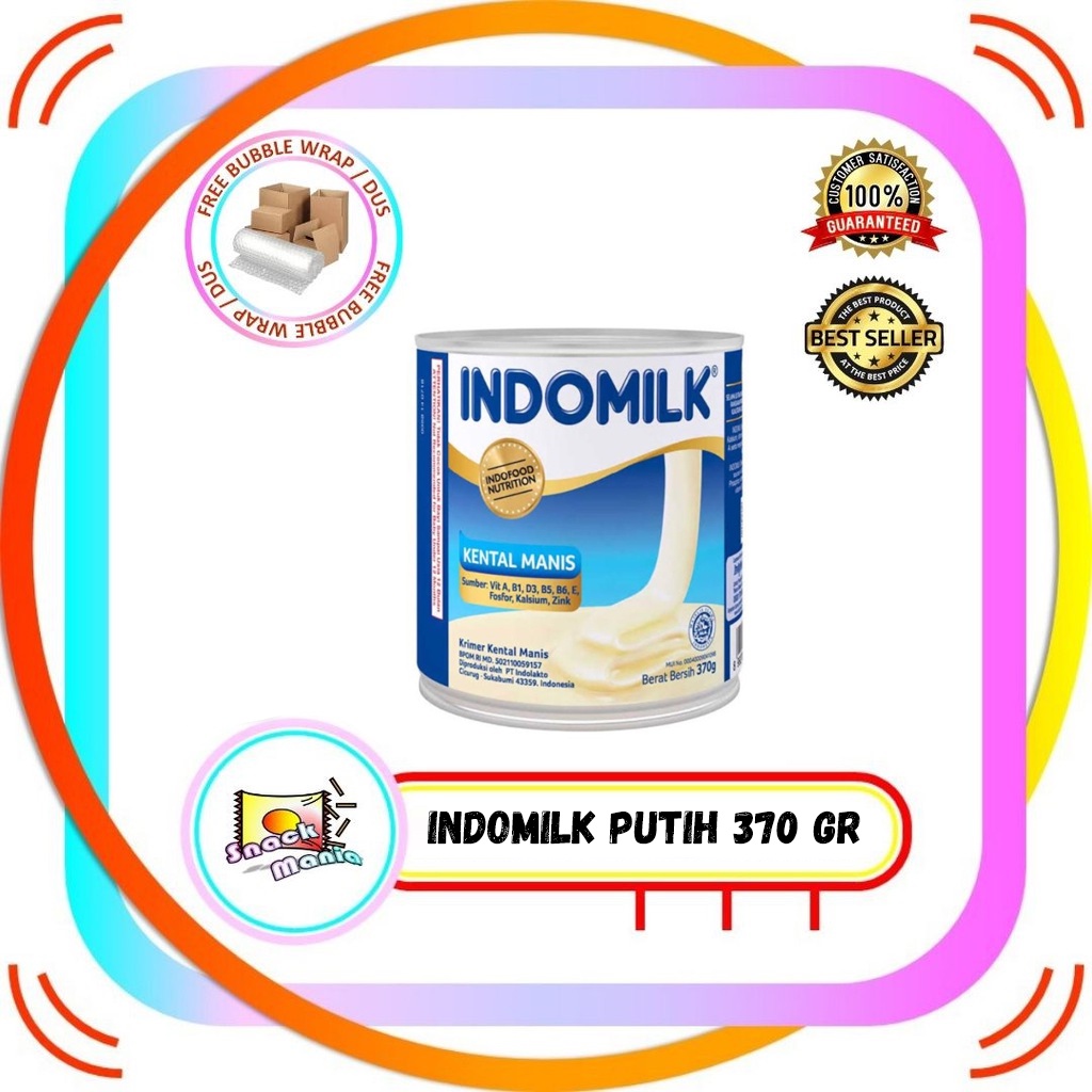 

Susu Indomilk Kental Manis Putih 370 gr Kaleng