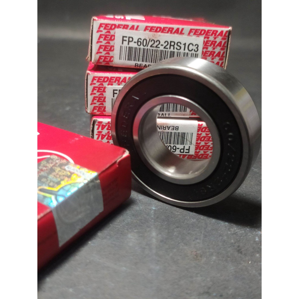 Bearing Laher 60/22 2RS Roda Belakang Vario Beat Scoopy Federal