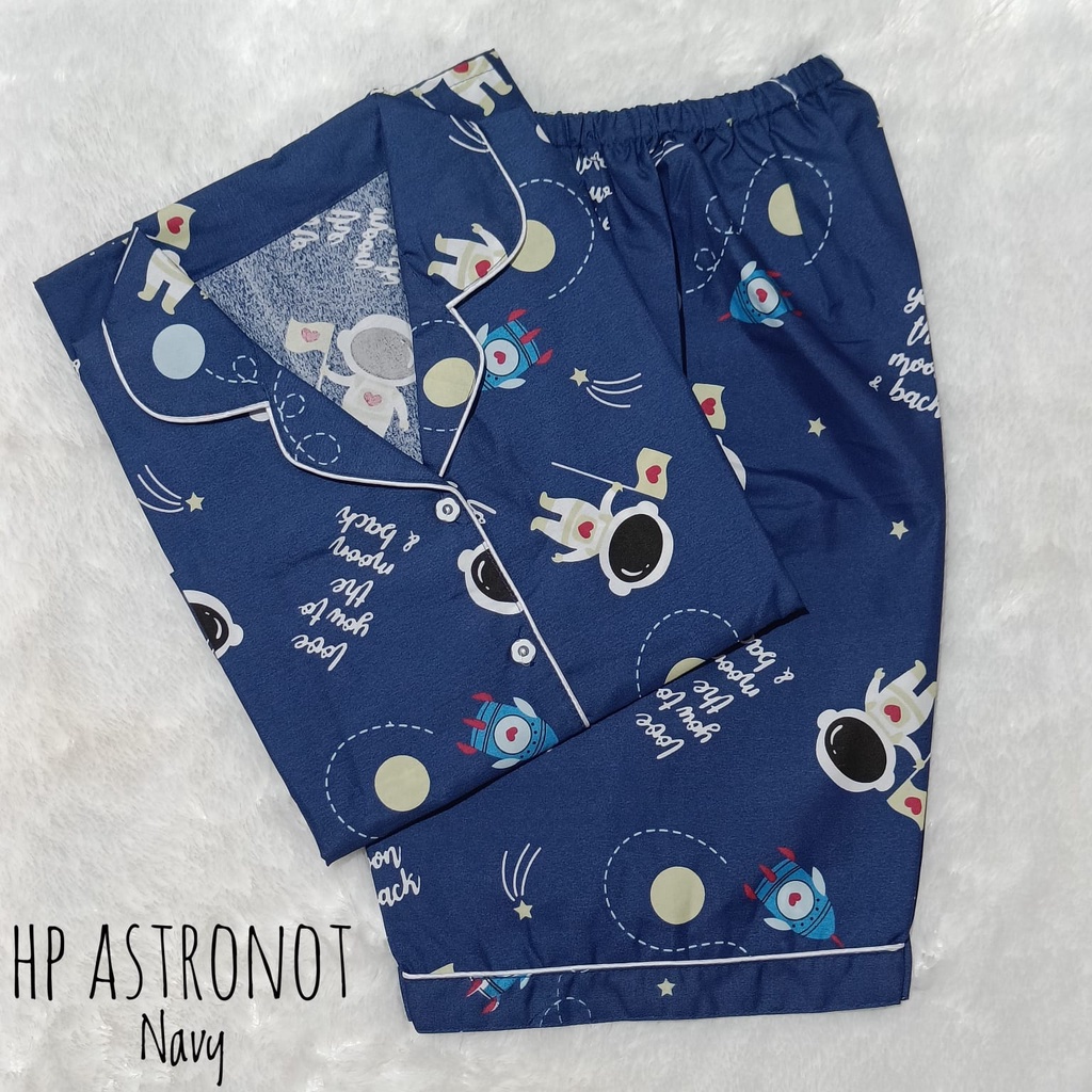 BJ-Piyama HP Wanita - Baju tidur Hotpants Dewasa - Motif Karakter