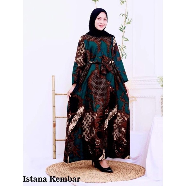 Gamis Batik  Jumbo LD120