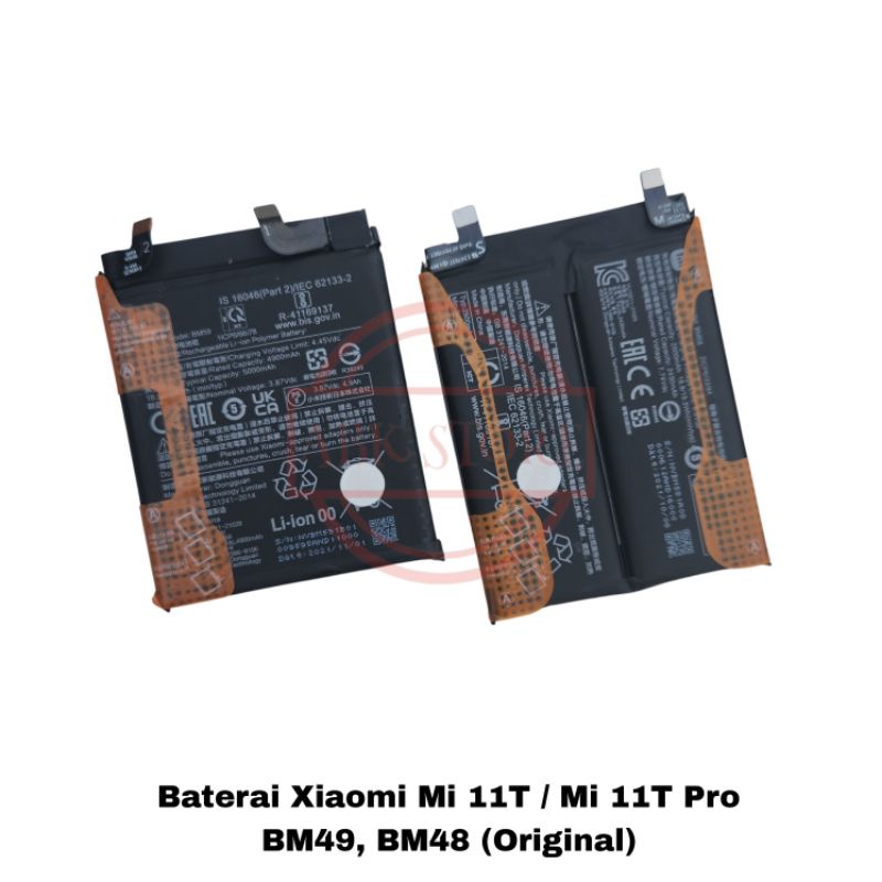 BATERAI BATTERY XIAOMI MI11T PRO BM58 - MI 11T BM59 BATRE ORIGINAL