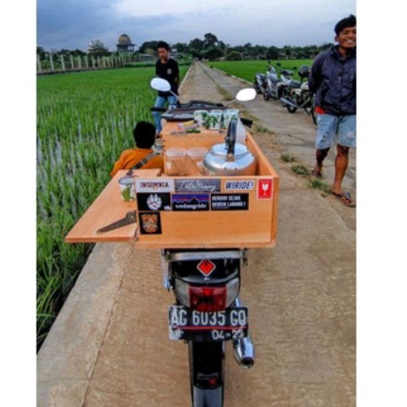 Box Kopi  Motor Murah/ Box Keliling Motor Box Jualan Kopi Keliling Motor