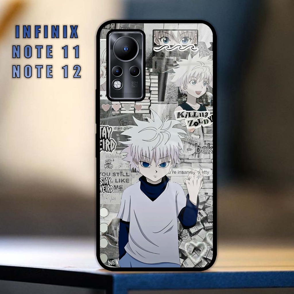 Case Glossy  | Infinix Note 11 | Note 12 | Casing Hp Kilau Motif KILUA