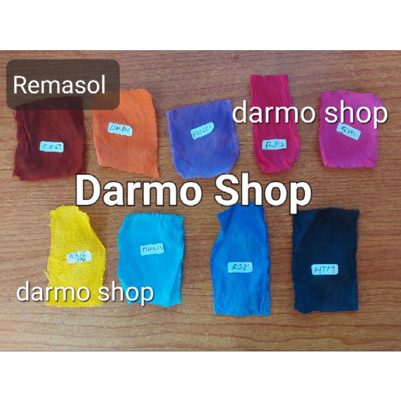 Remasol pewarna batik tie dye shibori