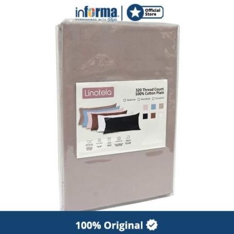 Linotela 58X86 Cm Sarung Bantal - Abu-Abu Terbaru