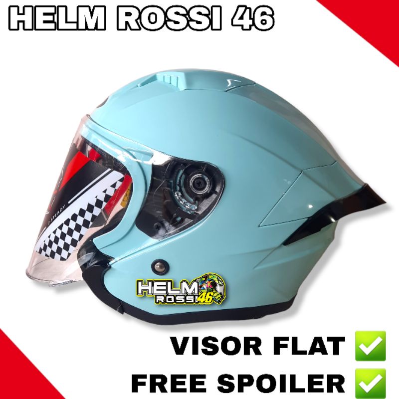 HELM GIFT SARGON EASY TOSCA rep NJS KAIROZ + Visor FLAT Venom + Spoiler