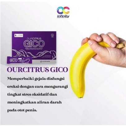 GICO Ourcitrus Suplemen Vitalitas Pria
