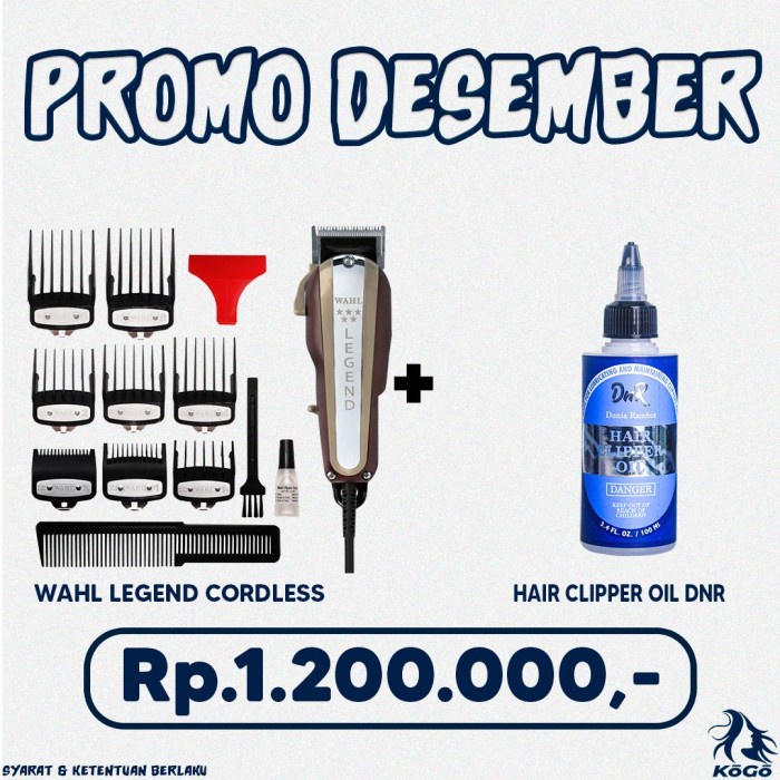 WAHL LEGEND COMBO ORIGINAL USA 5 STAR SERIES / ALAT CUKUR RAMBUT ORI