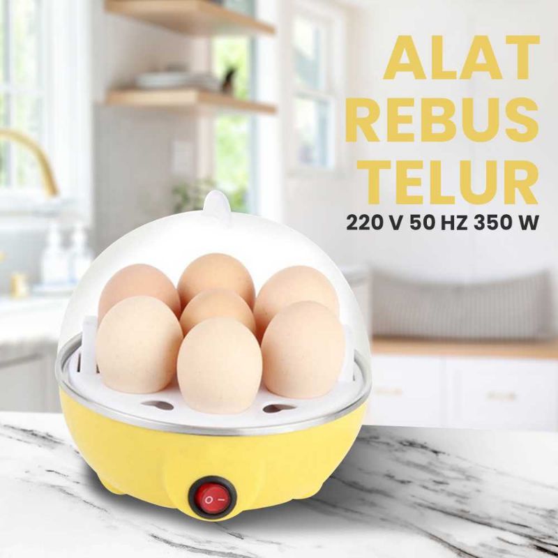 Steamer Telur Electric Egg Cooker Boiler Alat Rebus Perebus Rebusan Telur Alat Memasak Telur