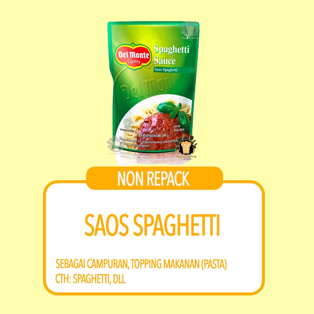 SAOS SPAGHETTI DELMONTE 250 GR