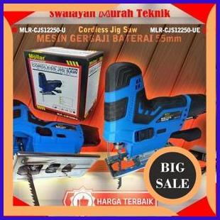 onderdil JIGSAW CORDLESS MOLLAR CJS12250-U/UE GERGAJI KAYU JIG SAW BATERAI 12V 2ZJN23