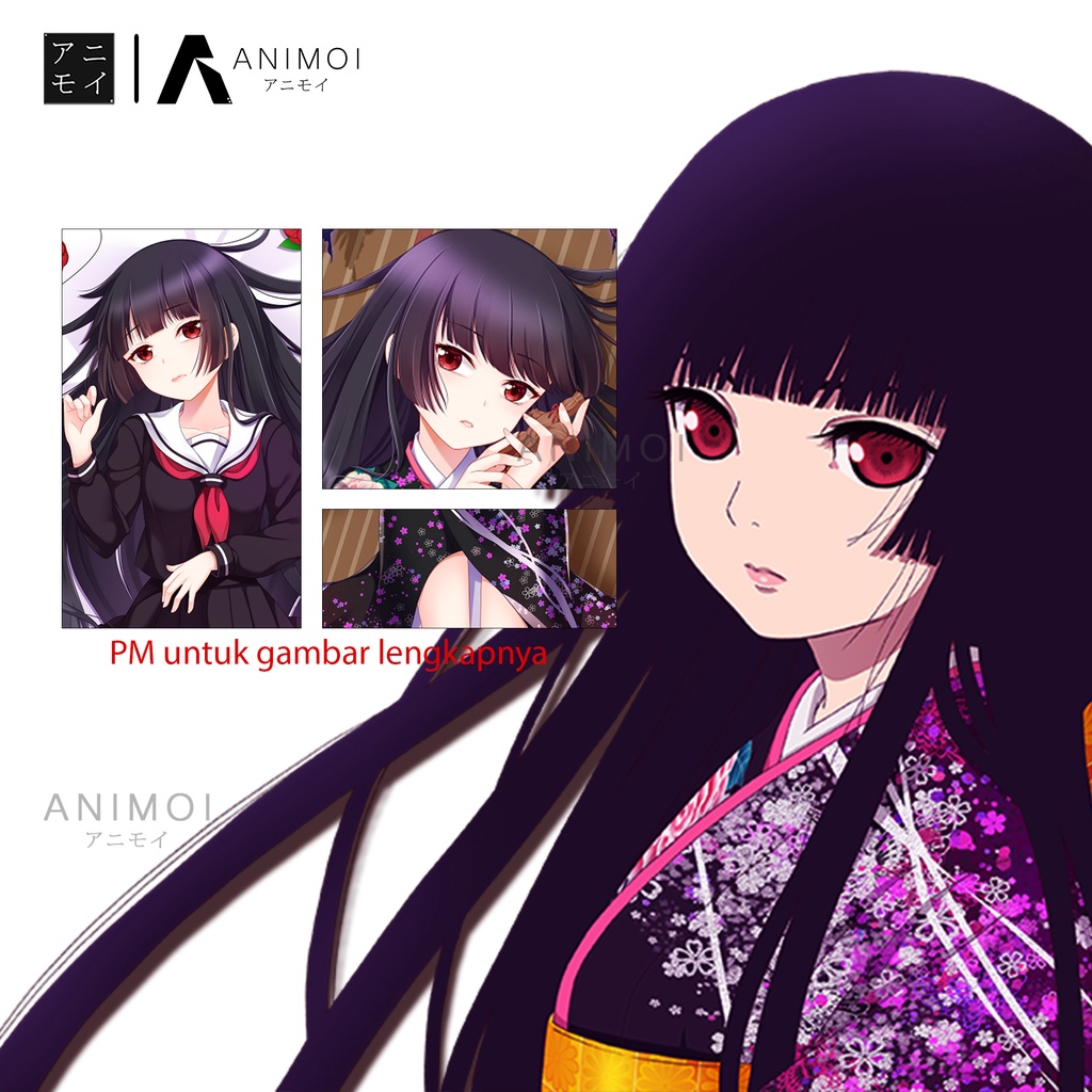 Jual Dakimakura Ai Enma Hell Girl 150x50cm Cover Only Shopee Indonesia