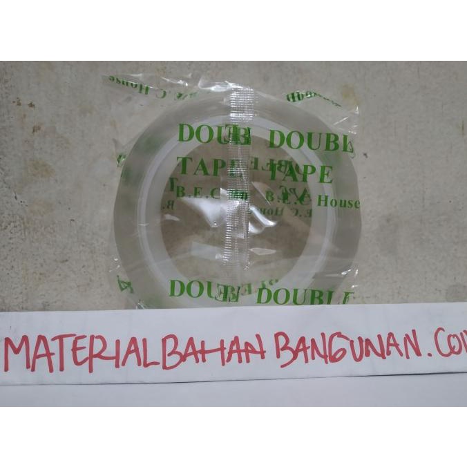 

Double Tape Bening 3 Meter Isolasi Selotip Solasi 2 sisi Serbaguna citrab44 Diminati Banget