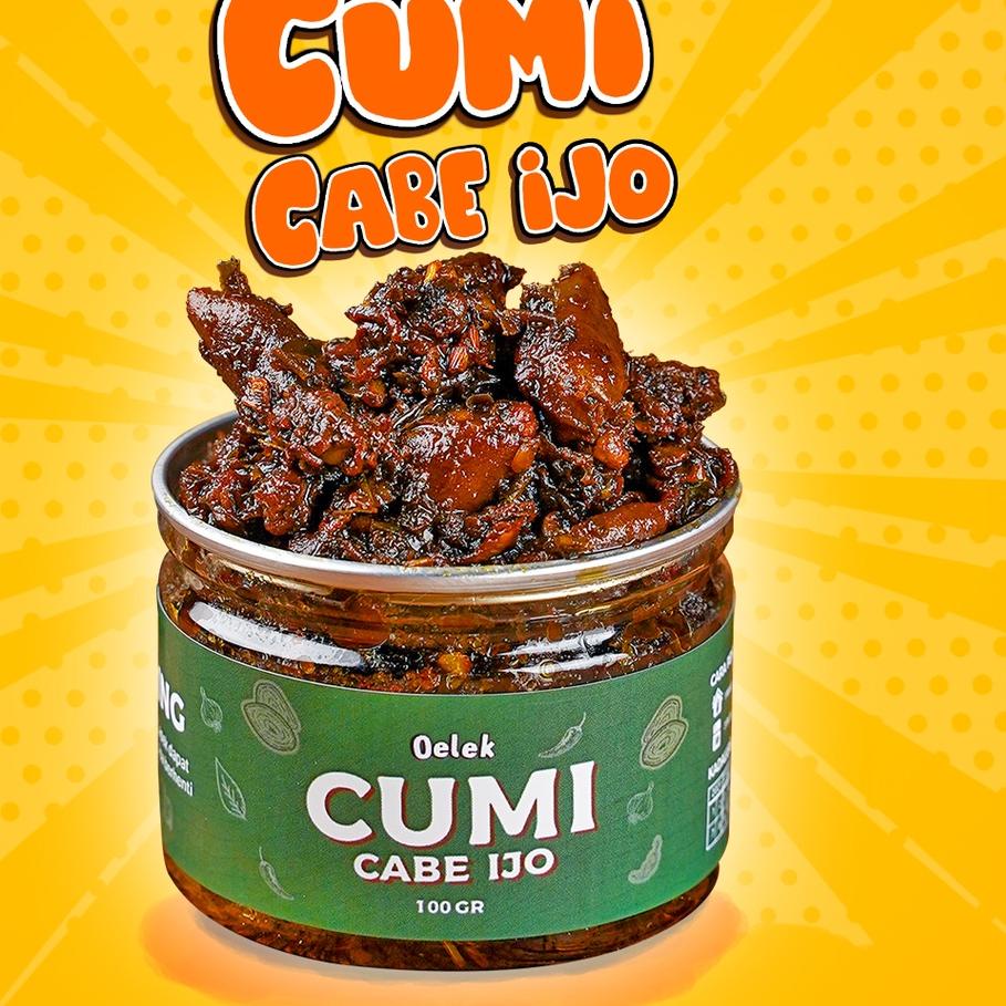 

Original Oelek Cumi Cabe Ijo Oelek / Lauk Cumi Cabai ijo / Lauk Siap Saji 