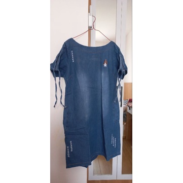 Preloved Baju Terusan Dress Jumbo Wanita