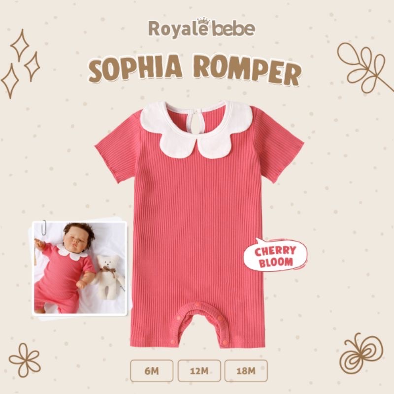 Royale Bebe - Sleepsuit Bayi (Sophia Romper)