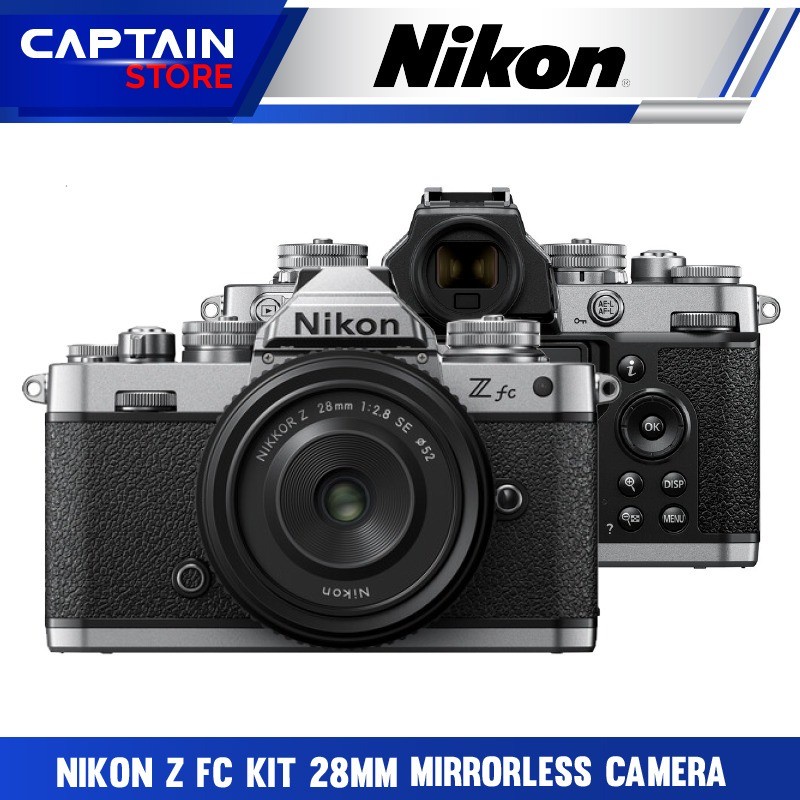 Nikon Z FC Kit 28mm Mirrorless Camera - Nikon ZFC Nikkor Z 28mm