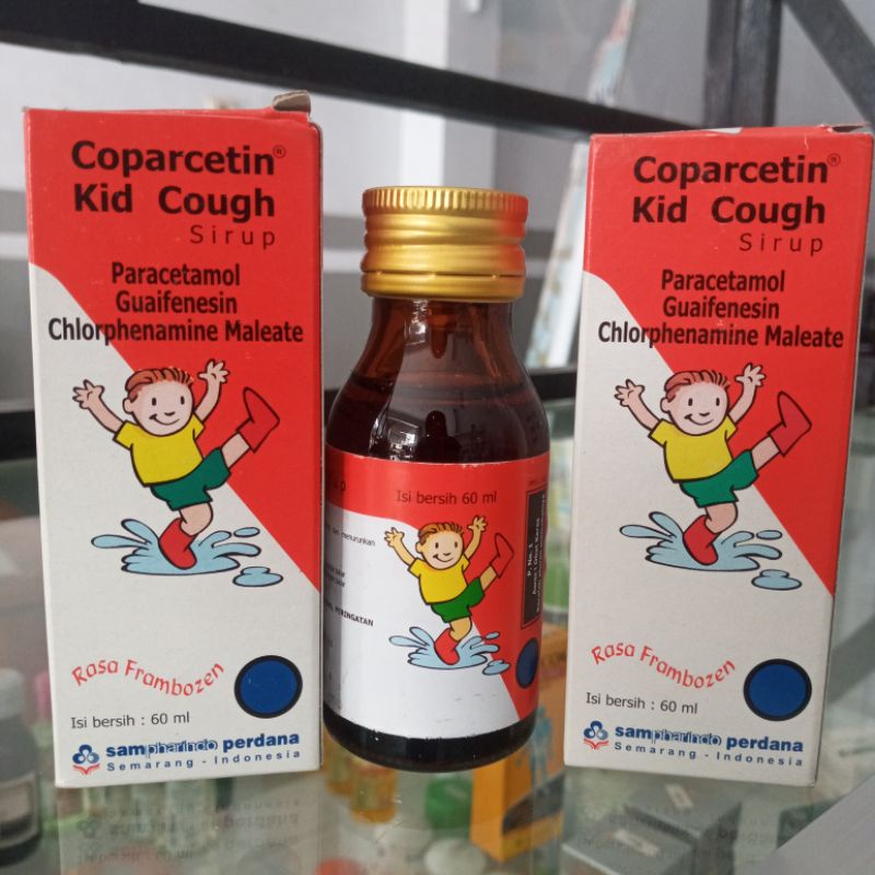 COPARCETIN KID COUGH SIRUP 60 ML