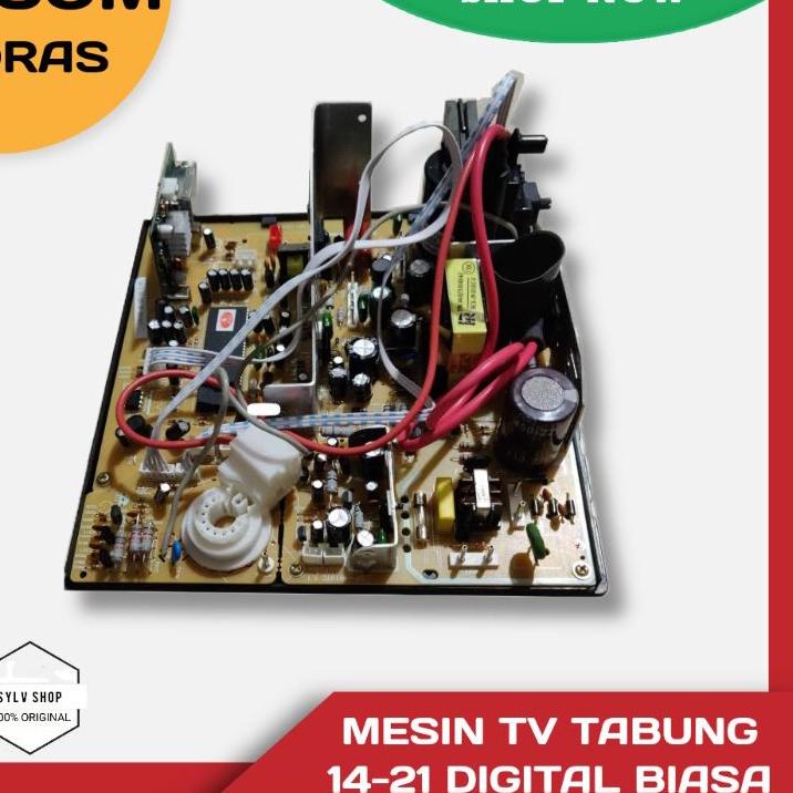 LIL262 Mesin TV tabung digital/analog/tanpa tuner china WCOM TORAS 14INCH  - 21 inch TABUNG free packing aman ===