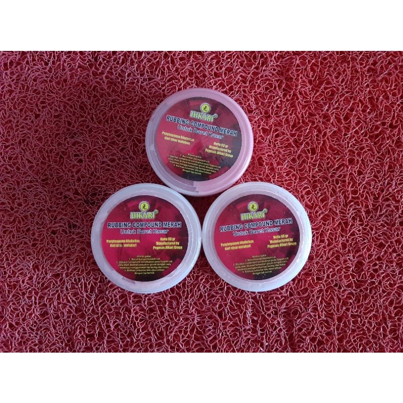 Rubbing compound merah Hikari