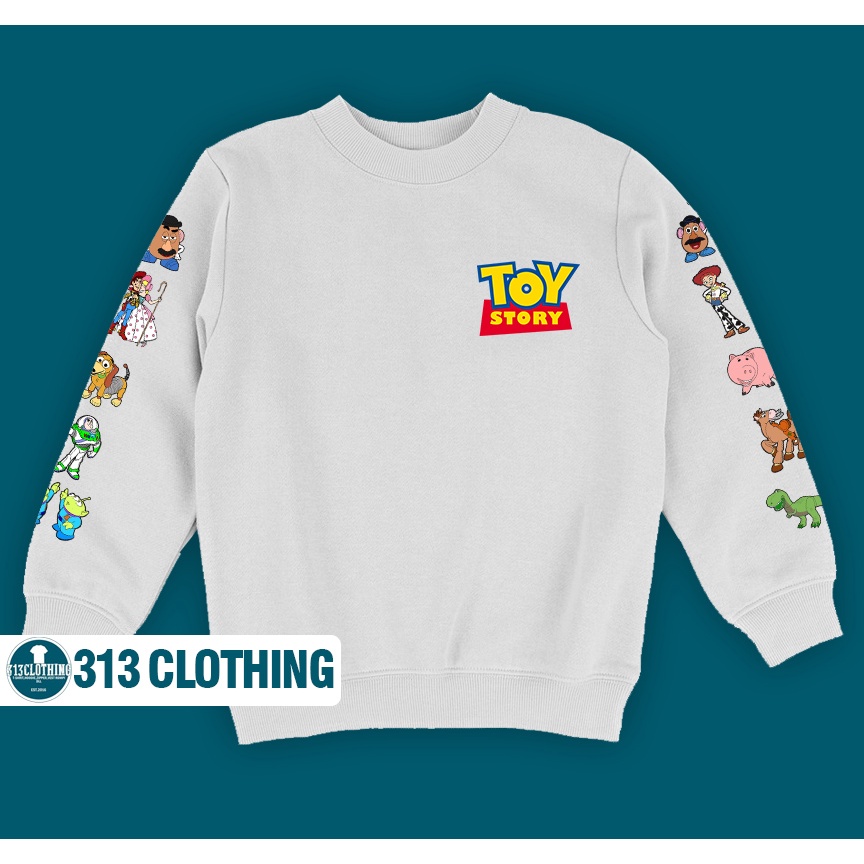 Jaket Sweater Anak Toy Story Sweater Crewneck Anak Toy Story