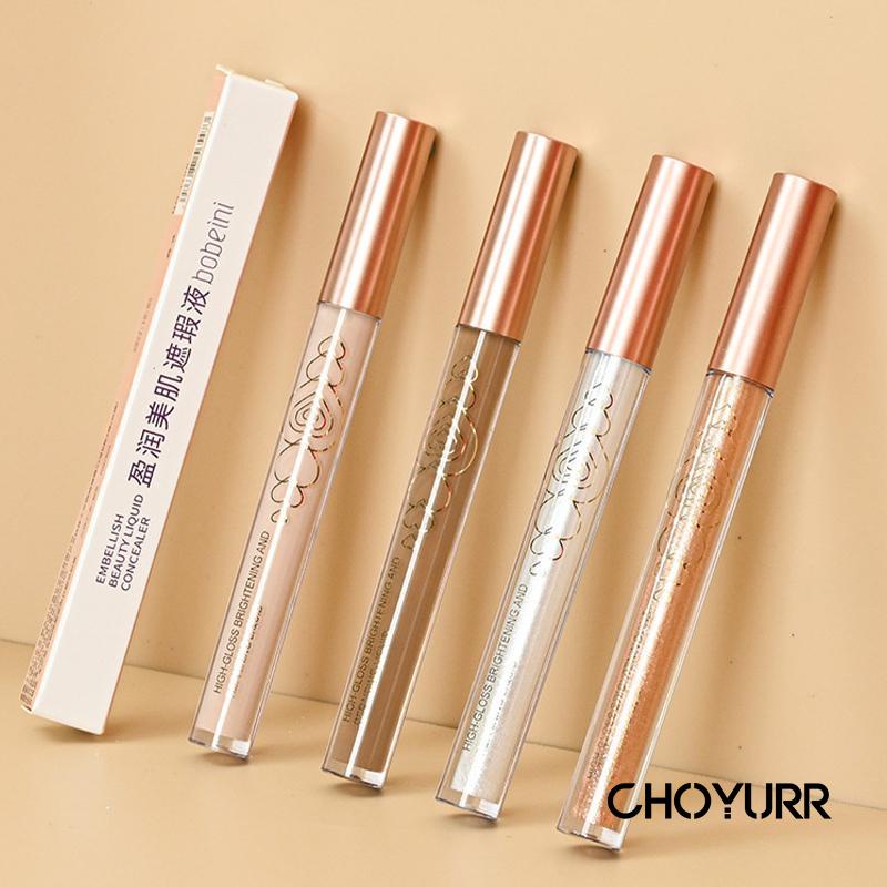 【COD】Liquid Glitter Concealer Glitter Full Cover Make Up 4 Warna Waterproof Concealer Liquid Concealer Glitter Concealer High Light Brightens-CH